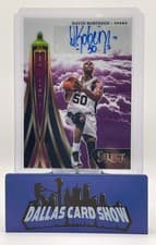 2024-25 Panini Select In Flight Signatures David Robinson #IFS-ROB card