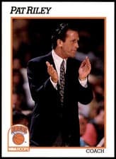 Pat Riley 1991-92 Hoops Base Set card