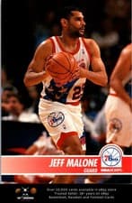 Jeff Malone 1994-95 Hoops Base Set card
