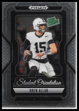 2025 Panini Prizm Draft Picks Student Orientation Drew Allar #19 card