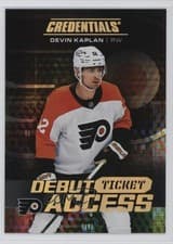 2025-26 Upper Deck Credentials Base Set Devin Kaplan #101 card