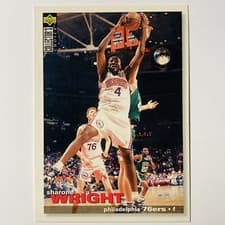 Sharone Wright 1995-96 Collector's Choice Base Set card