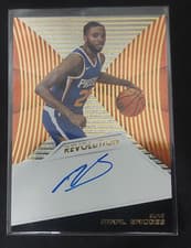 Mikal Bridges 2018 Panini Revolution Rookie Autographs card