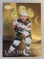 2025-26 SkyBox Metal Universe Lunar Cycle Mats Zuccarello #LC-22 card
