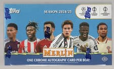 2025 2024 Topps Merlin UEFA Hobby Box