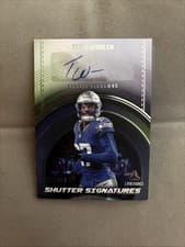 Tariq Woolen 2024 Panini Luminance Shutter Signatures card