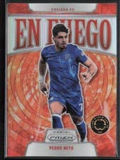 2025 Panini Prizm FIFA Club World Cup En Fuego Pedro Neto #9 card