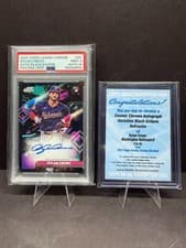 2025 Topps Cosmic Chrome Cosmic Chrome Autographs Dylan Crews #CCA-DC card