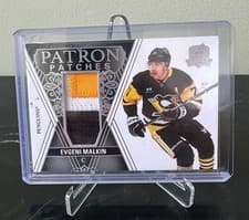 2024-25 Upper Deck The Cup Patron Patches Evgeni Malkin #PP-EM card