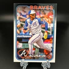 Ronald Acuna Jr. 2024 Topps card