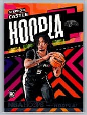 2024-25 Hoops Hoopla Stephon Castle #4 card