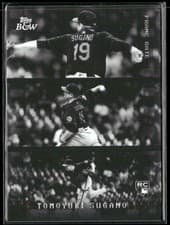2025 Topps Black & White Frame Rate Tomoyuki Sugano #FR10 card