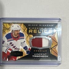 2025-26 Upper Deck Black Diamond Diamond Mine Relics Vincent Trocheck #DMR-VT