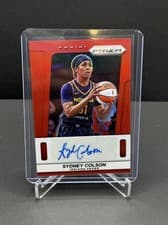 2025 Panini Prizm WNBA Throwback Signatures Sydney Colson #18 card