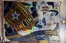 Dak Prescott 2025 Panini Revolution Prime Time Performers card