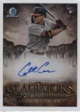 2024 Bowman Chrome Gladiators of the Diamond Autographs Colton Cowser #GDA-CC card