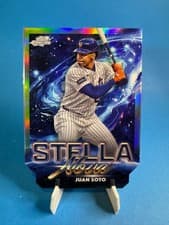 2025 Topps Cosmic Chrome Stella Nova Juan Soto #SN-6 card