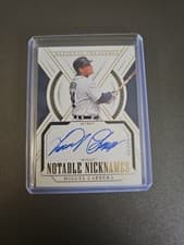 Miguel Cabrera 2025 Panini National Treasures Notable Nicknames card