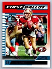 2025 Score First Ballot Steve Young #1 card