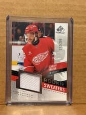 2025-26 SP Game Used Rookie Sweaters Carter Mazur #RS-CM card