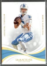 Mitchell Trubisky 2019 Panini Immaculate Collection card