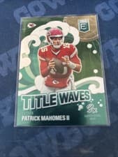 Patrick Mahomes II 2024 Donruss Elite Title Waves card