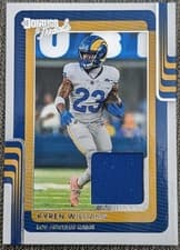 2025 Donruss Donruss Threads Kyren Williams #DTH-KWS card