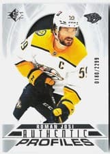 Roman Josi 2020 SP Authentic Profiles card
