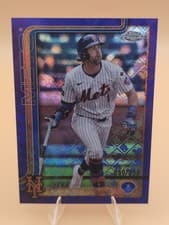 2025 Topps Chrome Logofractor Edition Base Set Jeff McNeil #167 card