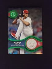 2025 Topps Tribute Stamp Of Approval Aaron Nola #SOA-AN card