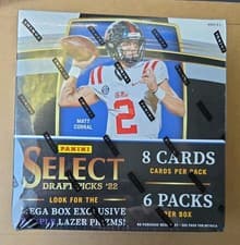 Mega Box 2022 Panini Select Draft Picks card