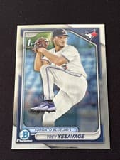 Trey Yesavage 2024 Bowman Draft Chrome card