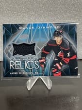 2024-25 Upper Deck Black Diamond Diamond Mine Relics Andrei Svechnikov #DMR-AS card
