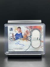 2025-26 Topps Motif COOPER FLAGG Dual Relic Auto /75 Rookie RC Dallas Mavericks