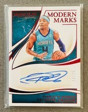 Devonte' Graham 2019 Panini Immaculate Collection Modern Marks card