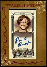 2025 Topps Allen & Ginter Framed Mini Autographs (Non-Baseball) Paul Rust #MA-PR card