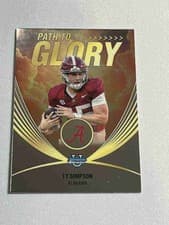 2025 Bowman University Chrome Path to Glory Ty Simpson #PG-17 card