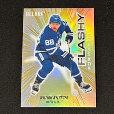 2025-26 Upper Deck Allure Flashy Forwards William Nylander #FF-4 card