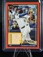 2026 Topps 1991 Topps Relics Jackson Chourio #91R-JCH card
