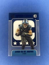 2024 Clearly Donruss Captain In Charge Amon-Ra St. Brown #5 card