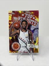 2025 Topps Chrome McDonald's All American Top Recruits Darryn Peterson #TP-12 card