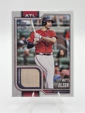2026 Topps Real One Relics Matt Olson #39 card