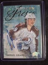 2024-25 Upper Deck Artifacts Fresco Signatures Samuel Girard #FS-SG card