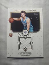 2025-26 Topps Franchise Fabrics Kon Knueppel #FF-KK