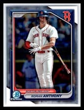 Roman Anthony 2024 Bowman Chrome Prospects card