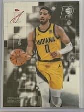 2025-26 Topps Signature Class After Image Tyrese Haliburton #AF-20 card