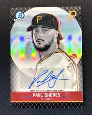 2025 Bowman Chrome Ascensions Autographs Paul Skenes #BAA-PS card
