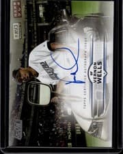 Vernon Wells 2025 Stadium Club Base Autographs card