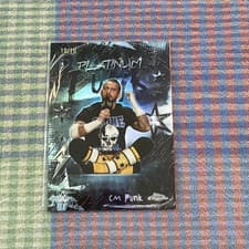 2026 Topps Chrome WWE Platinum Punk CM Punk #PLP-8