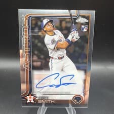 2025 Topps Chrome Rookie Autographs Cam Smith #RA-CAM card